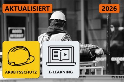Online-Schulung Sicherheitsbeauftragter – Aufbaumodul Baustelle mit Zertifikat